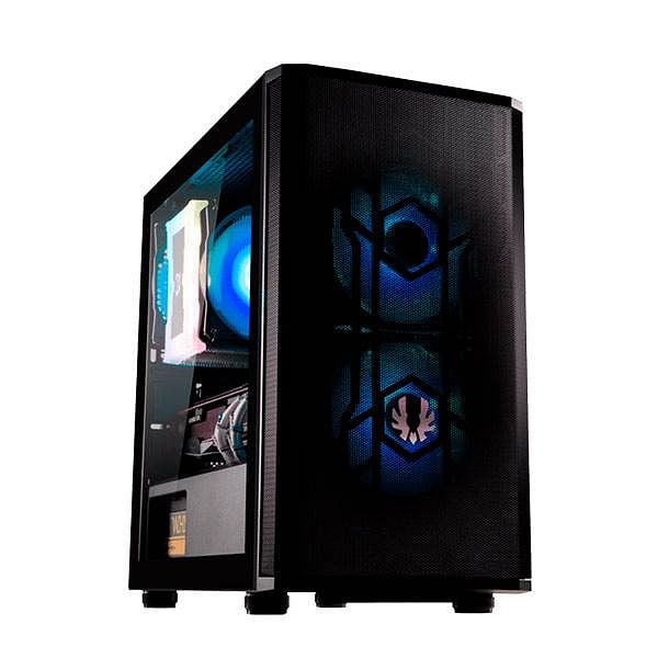 Bitfenix Nova mesh SE ARGB MATX Black  Caja