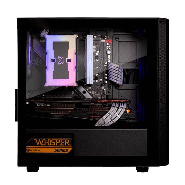 Bitfenix Nova mesh SE ARGB MATX Black  Caja