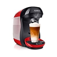 Bosch Tassimo Happy Cafetera Multibebida Negra/Roja – Cafetera de Cápsulas