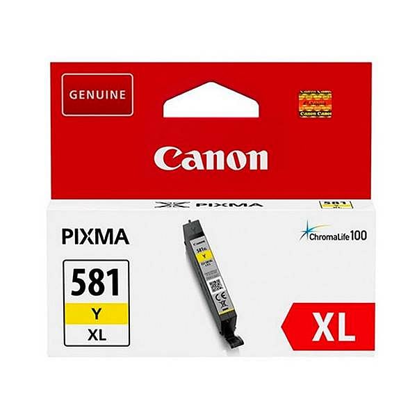 CARTUCHO TINTA AMARILLO CANON CLI581 XL