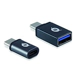 Conceptronic USBC 31 MicroUSB USBA Pack x2  Adaptador