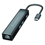 Conceptronic HUB 3 Puertos USB Gigabit  Adaptador