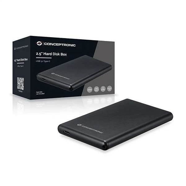 Conceptronic HD SATA 25  USBC  Carcasa