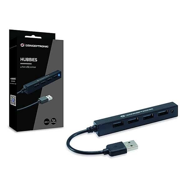 Conceptronic HUB 4 Puertos USB 20  Adaptador