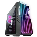 Cooler Master HAF 700 EVO ARGB Cristal Templado Pantalla LCD  Caja EATX