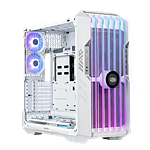 Cooler Master HAF 700 EVO ARGB Cristal Templado Pantalla LCD  Caja EATX Blanca