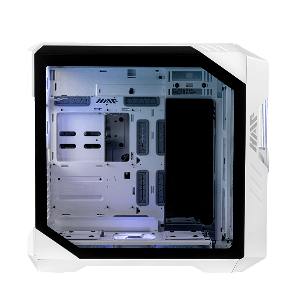 Cooler Master HAF 700 EVO ARGB Cristal Templado Pantalla LCD  Caja EATX Blanca