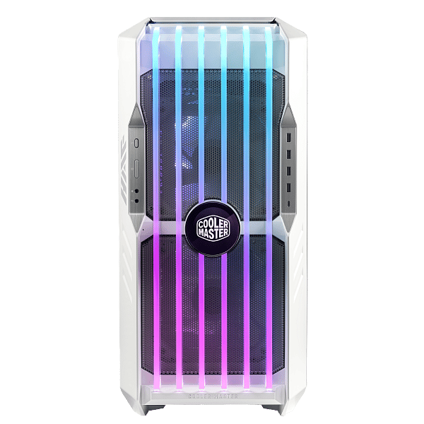 Cooler Master HAF 700 EVO ARGB Cristal Templado Pantalla LCD  Caja EATX Blanca