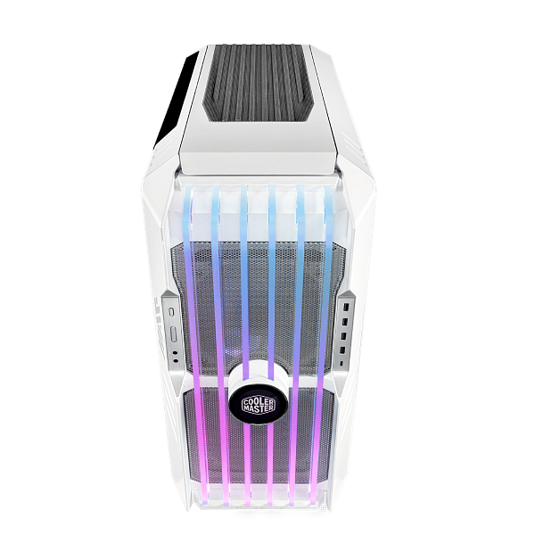 Cooler Master HAF 700 EVO ARGB Cristal Templado Pantalla LCD  Caja EATX Blanca