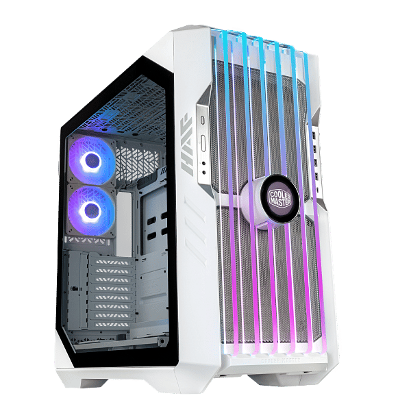 Cooler Master HAF 700 EVO ARGB Cristal Templado Pantalla LCD  Caja EATX Blanca