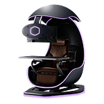 Cooler Master Orb X  Estación de juego multipropósito inmersiva Soporte Multibox Negro Universo