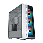 Cooler Master MasterBox 520 ARGB  Caja ATX Cristal Templado Blanca