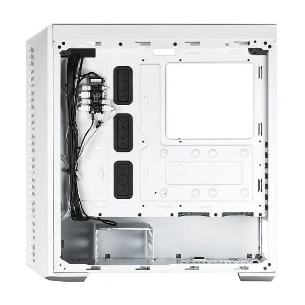 Cooler Master MasterBox 520 ARGB  Caja ATX Cristal Templado Blanca