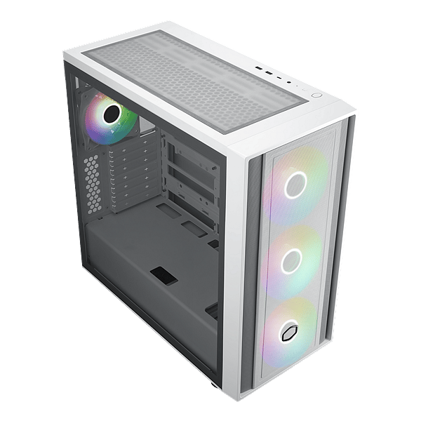 Cooler Master MasterBox 600  Caja ATX Mid Tower White