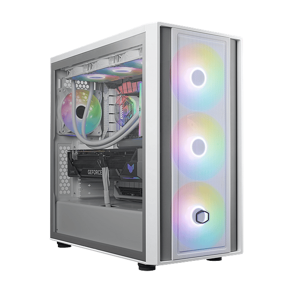 Cooler Master MasterBox 600  Caja ATX Mid Tower White
