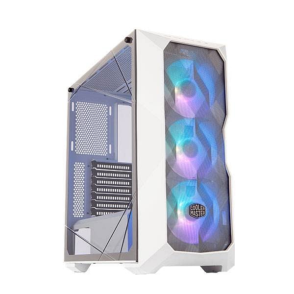 Cooler Master MasterBox TD500 Mesh Midi Tower Blanco  Caja para PC