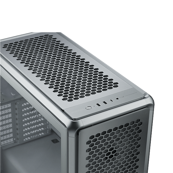 Cooler Master MasterFrame 600  MidTower ATX Modular Plateado