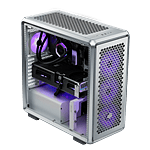 Cooler Master MasterFrame 600  MidTower ATX Modular Plateado