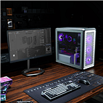 Cooler Master MasterFrame 600  MidTower ATX Modular Plateado