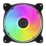 Cooler Master MasterFan MF140 HALO Ventilador ARGB Ring 14 cm Black