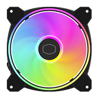 Cooler Master MasterFan MF140 HALO² Ventilador ARGB Ring 14 cm Black
