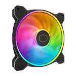Cooler Master MasterFan MF140 HALO Ventilador ARGB Ring 14 cm Black