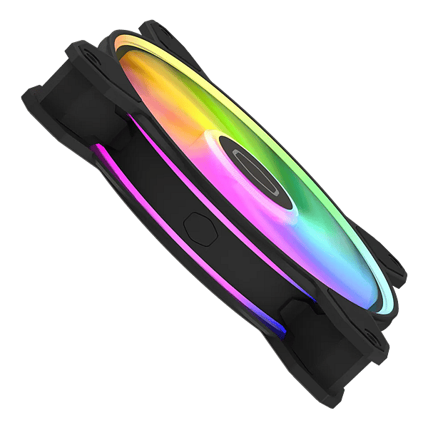 Cooler Master MasterFan MF140 HALO Ventilador ARGB Ring 14 cm Black