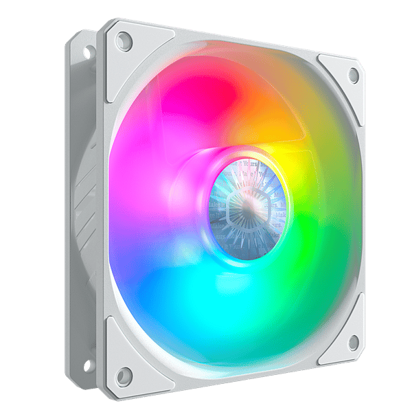Cooler Master SickleFlow 120 ARGB White Edition 3 In 1 Carcasa del ordenador Ventilador 12 cm Blanco 3 piezas