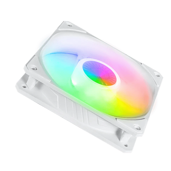 Cooler Master SickleFlow 120 ARGB White Edition 3 In 1 Carcasa del ordenador Ventilador 12 cm Blanco 3 piezas