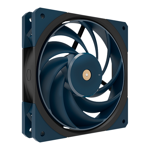 Cooler Master Mobius 120 OC  Ventilador 12cm Negro Aspas anulares RBD antivibración