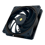 Cooler Master Mobius 120 OC  Ventilador 12cm Negro Aspas anulares RBD antivibración