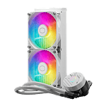 Cooler Master Masterliquid 240L Core ARGB  Refrigeración Líquida Blanca