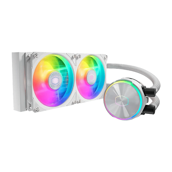 Cooler Master Masterliquid PL240 Flux  Refrigeración Líquida Blanca