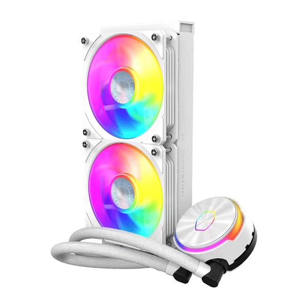 Cooler Master Masterliquid PL240 Flux  Refrigeración Líquida Blanca