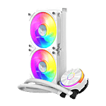 Cooler Master Masterliquid PL240 Flux  Refrigeración Líquida Blanca