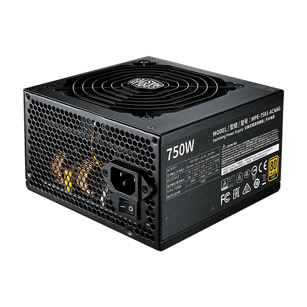 Cooler Master MWE 80 Plus Gold 750W V2  Fuente de alimentación Full Modular ATX 31