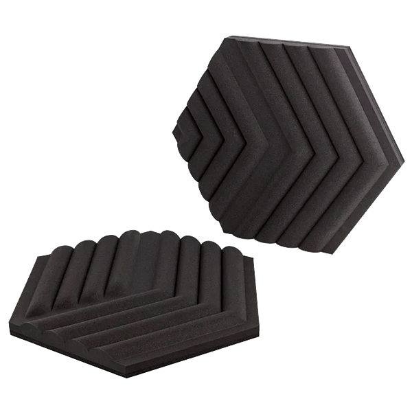 Corsair Wave Panels Starter Set 6 unidades Espuma tratamiento acustico color negro  Accesorio