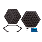 Corsair Wave Panels Starter Set 6 unidades Espuma tratamiento acustico color negro  Accesorio