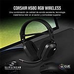 Corsair HS80 RGB Wireless Carbon  Auriculares