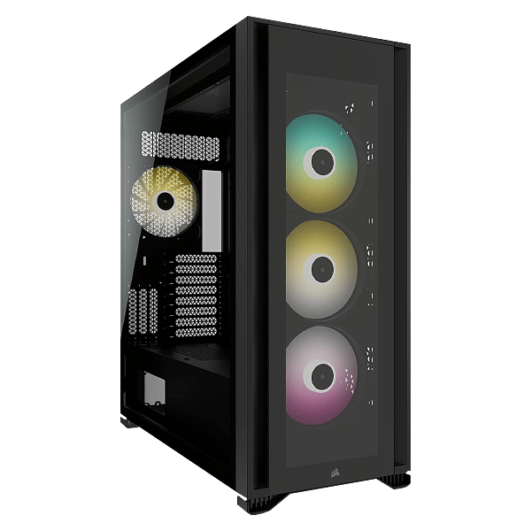 Corsair iCUE 7000X RGB  Caja ATX Negra Cristal Templado