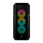 Corsair iCUE 5000T RGB   Caja negra con cristal templado