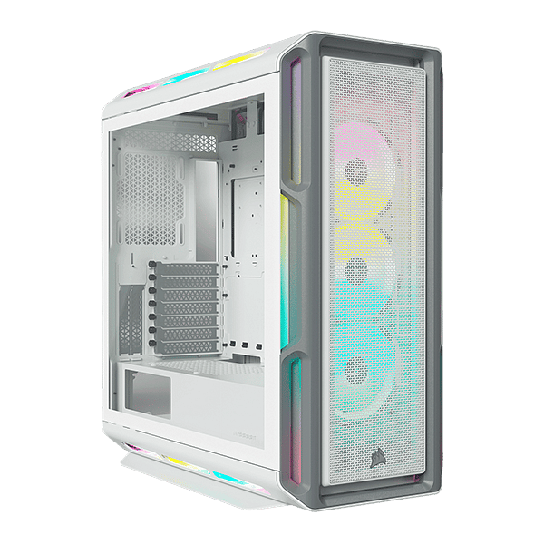Corsair iCUE 5000T RGB   Caja Blanca con cristal templado
