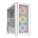 Corsair 4000D Airflow RGB  Caja ATX Cristal templado Blanca