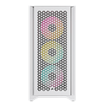 Corsair 4000D Airflow RGB  Caja ATX Cristal templado Blanca