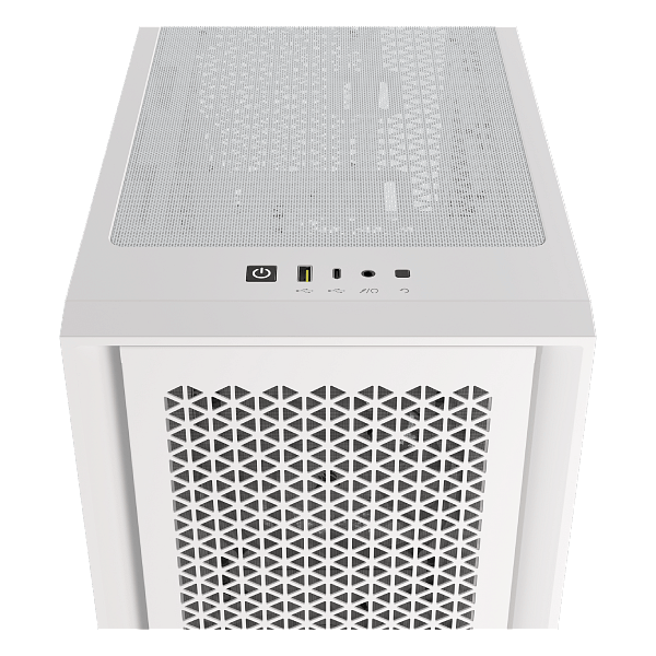 Corsair 4000D Airflow RGB  Caja ATX Cristal templado Blanca