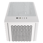 Corsair 4000D Airflow RGB  Caja ATX Cristal templado Blanca