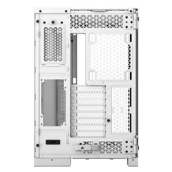 Corsair 6500X Doble  Caja EATX Cristal Templado Blanca