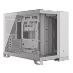 Corsair 2500x Doble  Caja Micro ATX Cristal templado Blanca