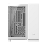 Corsair 2500x Doble  Caja Micro ATX Cristal templado Blanca