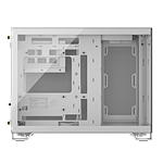 Corsair 2500x Doble  Caja Micro ATX Cristal templado Blanca